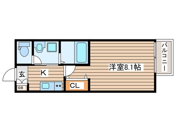 パークフォレスト東照宮の物件間取画像